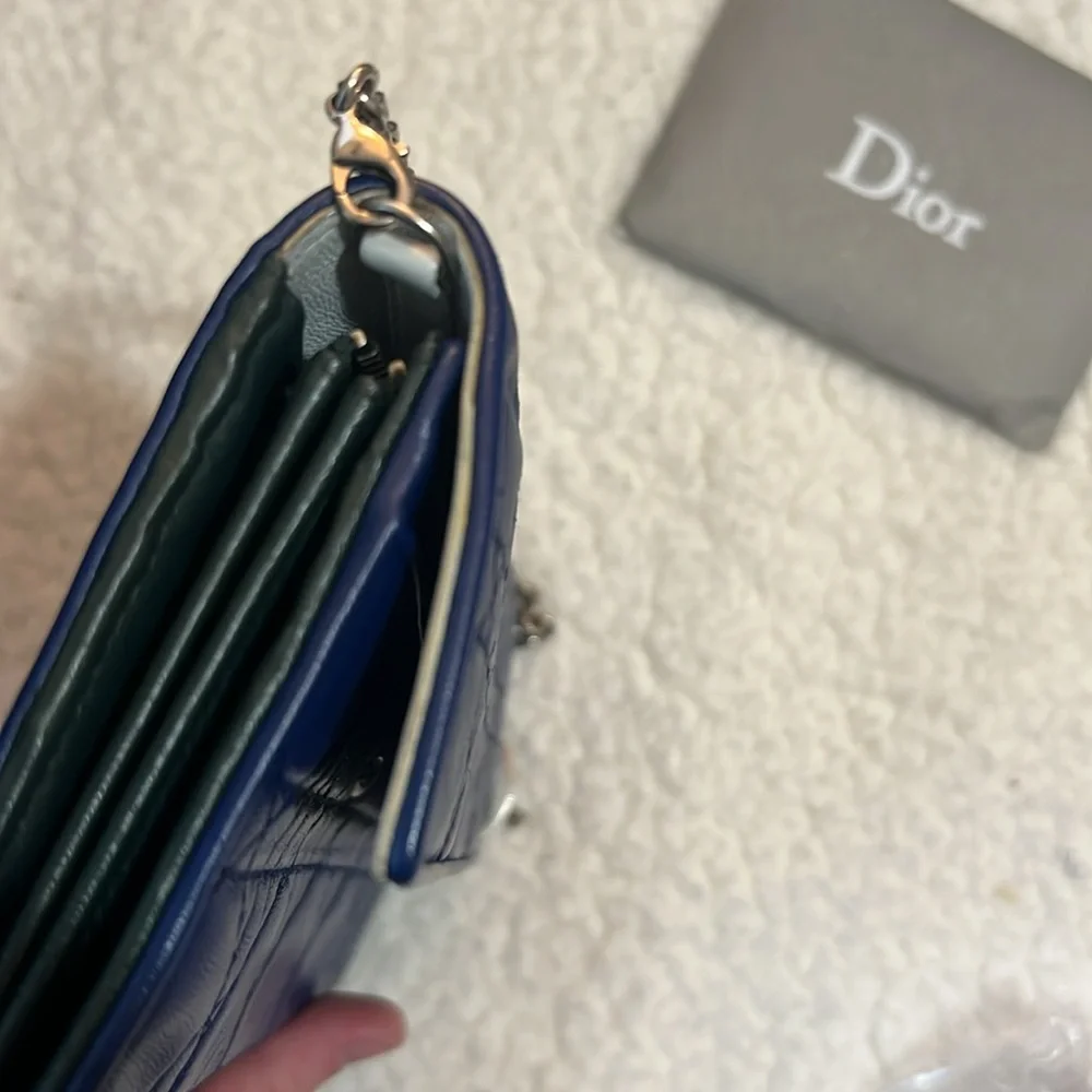 Lady Dior Wallet on Chain